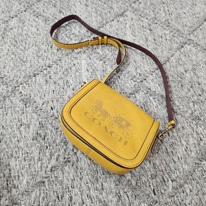 Coach Yellow Crossbody Bag
